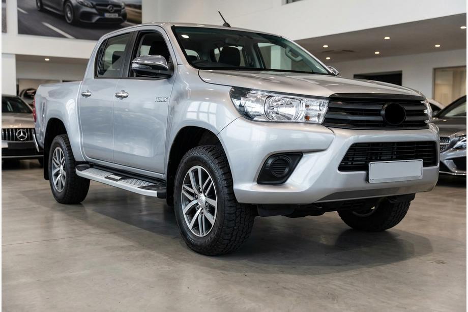 Toyota Hilux 2015- Side Steps Mevsim Grey (2 pcs, Aluminum) Image
