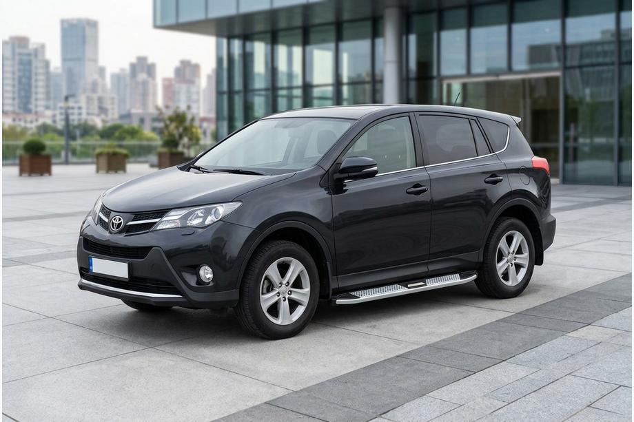 Toyota Rav 4 2013-2018 Side Steps Mevsim Grey (2 pcs, Aluminum) Image