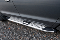 Volkswagen Amarok 2010-2022 Side Steps Mevsim Grey (2 pcs, Aluminum) photo 2