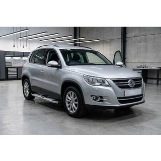 Side Steps Mevsim Grey (2 pcs, Aluminum) Volkswagen Tiguan 2007-2016 photo 1