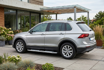 Volkswagen Tiguan 2016-2023 Side Steps Mevsim Grey (2 pcs, Aluminum) photo 1