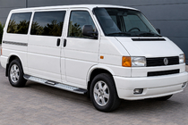 Volkswagen T4 Transporter 1990-2003 Side Steps Mevsim Grey (2 pcs, Aluminum) photo 1