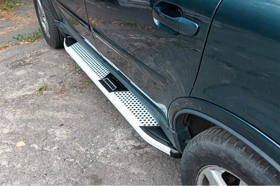 Volvo XC90 2002-2014 Side Steps Mevsim Grey (2 pcs, Aluminum) Photo 7
