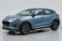 Ford Puma 2019- Side Steps Vision New Grey (2 pcs, Aluminum) photo 1