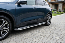 Ford Kuga/Escape 2019- Side Steps Tayga V2 (2 pcs, Aluminum) photo 1