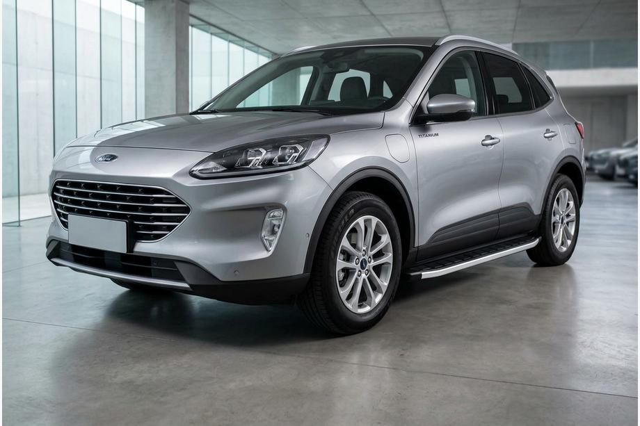Ford Kuga/Escape 2019- Side Steps Fullmond (2 pcs, Aluminum) Image