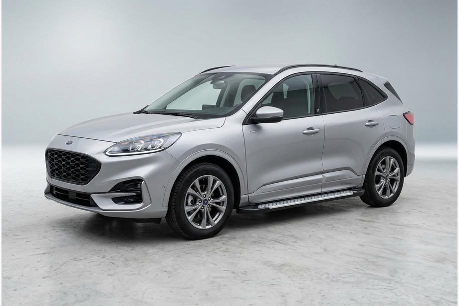 Ford Kuga/Escape 2019- Side Steps Allmond Grey (2 pcs, Aluminum) Image