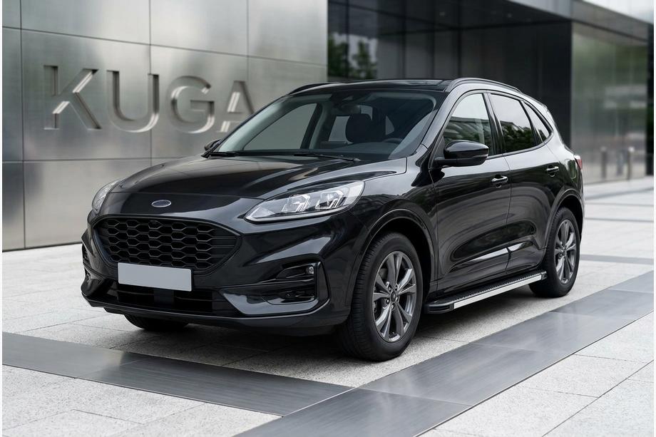 Ford Kuga/Escape 2019- Side Steps Maya V1 (2 pcs, Aluminum) Image
