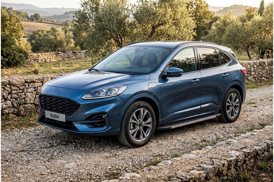 Ford Kuga/Escape 2019- Side Steps Duru (2 pcs, Aluminum) Image