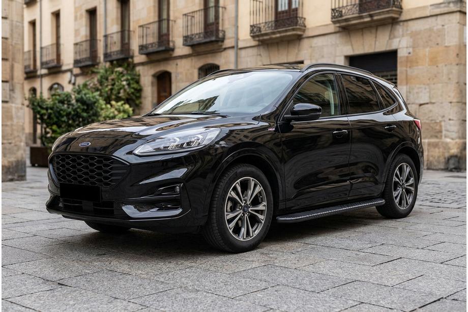 Ford Kuga/Escape 2019- Side Steps Bosphore Black (2 pcs, Aluminum) Image
