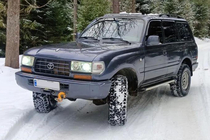Toyota Land Cruiser 80 1990-1997 Side Steps Maya V1 (2 pcs, Aluminum) photo 2