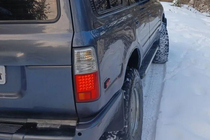 Toyota Land Cruiser 80 1990-1997 Side Steps Maya V1 (2 pcs, Aluminum) photo 8