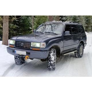 Side Steps Maya V1 (2 pcs, Aluminum) Toyota Land Cruiser 80 1990-1997 photo 2