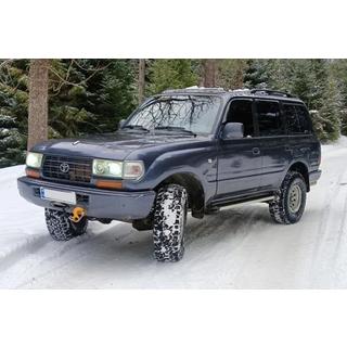 Side Steps Maya V1 (2 pcs, Aluminum) Toyota Land Cruiser 80 1990-1997 photo 3