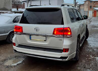 Toyota Land Cruiser 200 2007-2021 Rear bumper 2016+ primed (China) photo 1