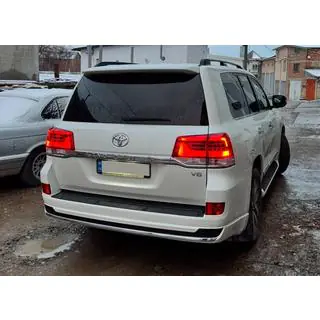 Rear bumper 2016+ primed (China) Toyota Land Cruiser 200 2007-2021 photo 1