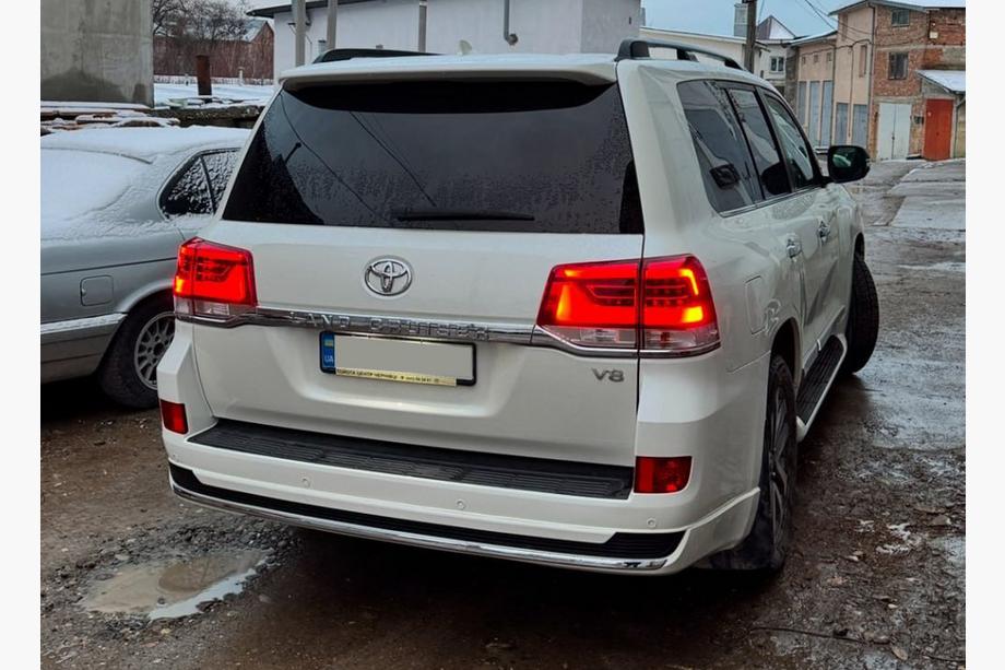 Toyota Land Cruiser 200 2007-2021 Rear bumper 2016+ primed (China) Image