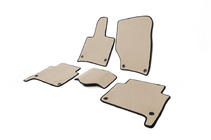 Audi Q7 2005-2015 EVA Floor Mats (Beige) 2 Rows (5 Mats) photo 4
