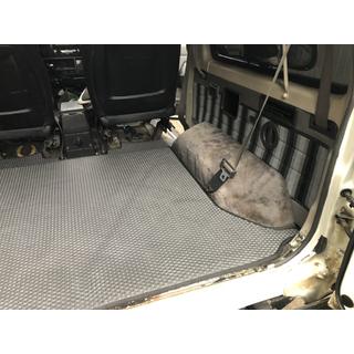 Trunk mat without rear seats (EVA, Black) photo 2