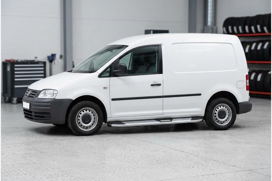 Volkswagen Caddy 2004-2010 Side Steps Mevsim Grey (2 pcs, Aluminum) Image