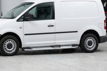 Volkswagen Caddy 2010-2015 Side Steps Mevsim Grey (2 pcs, Aluminum) Maxi Wheelbase photo 1