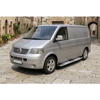 Side Steps Mevsim Grey (2 pcs, Aluminum) Volkswagen T5 Multivan 2003–2010 photo 1