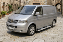 Volkswagen T5 Caravelle 2004-2010 Side Steps Mevsim Grey (2 pcs, Aluminum) Short Wheelbase photo 1