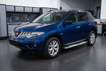 Nissan Murano 2008-2014 Side Steps Mevsim Grey (2 pcs, Aluminum) photo 1