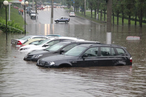 How to identify a car drowned