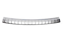 Skoda Octavia IV A8 2020- Rear bumper protector Carmos (SW, stainless steel) photo 3