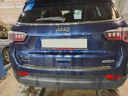 Jeep Compass 2016- Rear Bumper Protector Carmos Stainless Steel photo 3