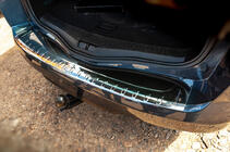 Renault Megane IV 2016-2025 Rear bumper protector Carmos (SW, stainless steel) photo 2