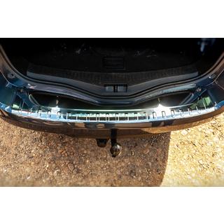 Rear bumper protector Carmos (SW, stainless steel) Renault Megane IV 2016-2025 photo 3
