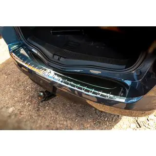 Rear bumper protector Carmos (SW, stainless steel) photo 2