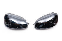 Volkswagen Golf 5 2003-2009 Front headlights with LED lights Black (2 pcs) photo 3