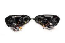 Volkswagen Golf 5 2003-2009 Front headlights with LED lights Black (2 pcs) photo 5