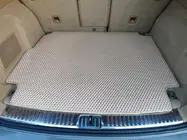 Porsche Cayenne 2010-2017 Trunk mat with subwoofer (EVA, gray) photo 1