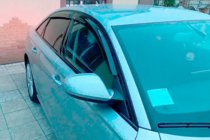 Audi A6 C7 2011-2017 Side window wind deflectors Sedan (4 pcs, HIC) photo 2