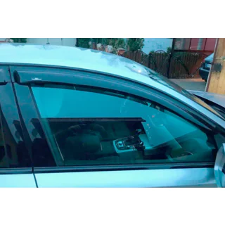 Side window wind deflectors Sedan (4 pcs, HIC) photo 3