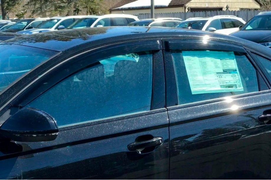 Audi A6 C7 2011-2017 Side window wind deflectors Sedan (4 pcs, HIC) Image