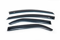 Kia Cerato 2 2010-2013 Window Deflectors SD (4 pcs, HIC) photo 2