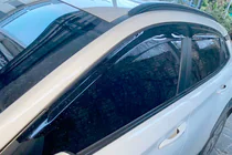 Hyundai Kona 2017-2023 Window Deflectors (4 pcs, HIC) photo 1