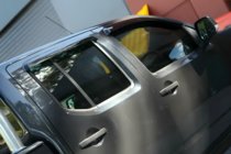 Nissan Navara 2006-2015 Window Deflectors (4 pcs, HIC) photo 3