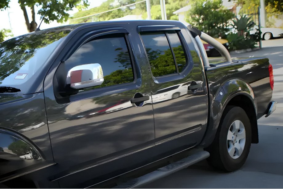 Nissan Navara 2006-2015 Window Deflectors (4 pcs, HIC) Image