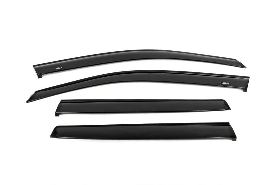 Mitsubishi Outlander 2012-2021 Window Deflectors (4 pcs, HIC) Image