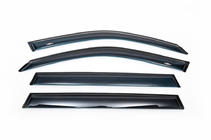 BMW X3 E83 2003-2010 Window Deflectors (4 pcs, HIC) photo 2