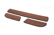 Mercedes Sprinter W907/W910 2018- Polyurethane Door Sill Mats (3 pcs, EVA, brick) photo 6