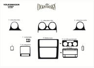 Volkswagen Caddy 2004-2010 Dashboard Trim Cover (Main No.2) photo 2