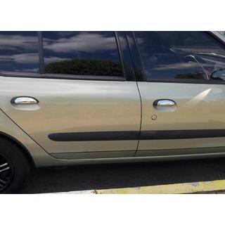Chrome Door Handle Covers (Stainless Steel) Renault Symbol 1999-2008 photo 2