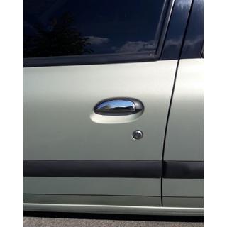 Chrome Door Handle Covers (Stainless Steel) Renault Symbol 1999-2008 photo 1